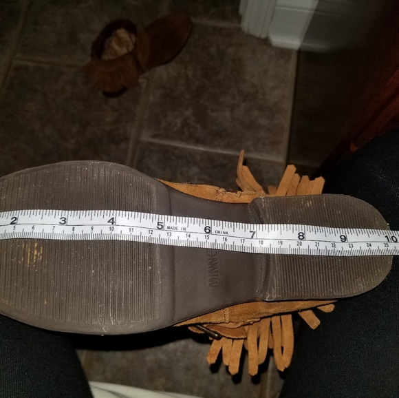 Minnetonka Ranchero Suede Fringe Booties - Picture 7 of 8